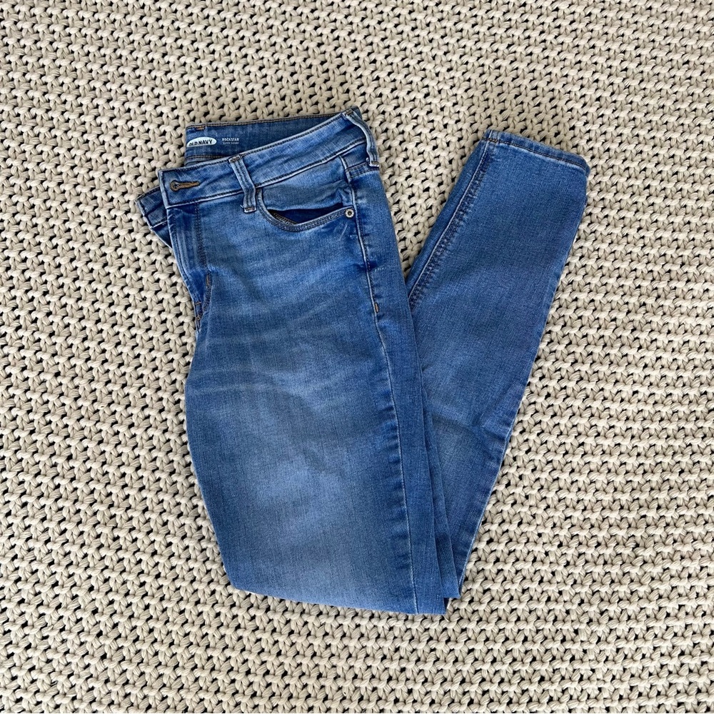 Old Navy Rockstar Super Skinny High Rise Jeans 6